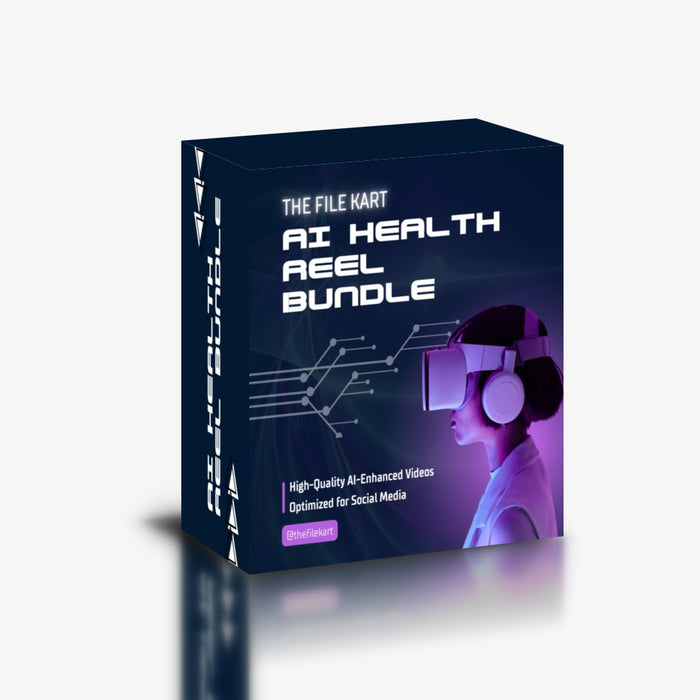 AI Health Reel Bundle | High-Quality Health & Wellness Content for Social Media - The File Kart